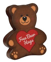 Hug Me Teddy Bear Gift Box Sugar Free